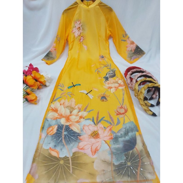 🥰 Siêu phẩm sét áo dài mẹ bé đẹp cao cấp sang chảnh hàng thiết kế cao cấp🥰🥰