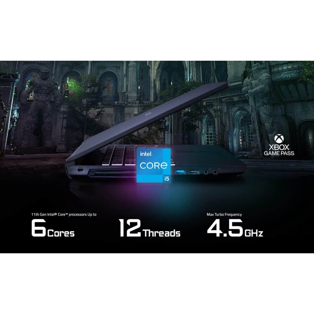 Máy tính xách tay gaming Gigabyte G5 KC  bảo hành đến 11/2023