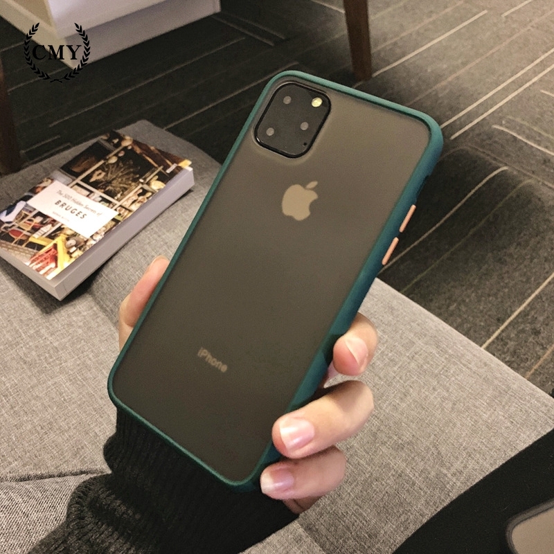 Ốp lưng TPU silicon mặt nhám dành cho iPhone 11/11Pro/11ProMax X XR XS XS MAX 6 7 8 Plus SE | BigBuy360 - bigbuy360.vn