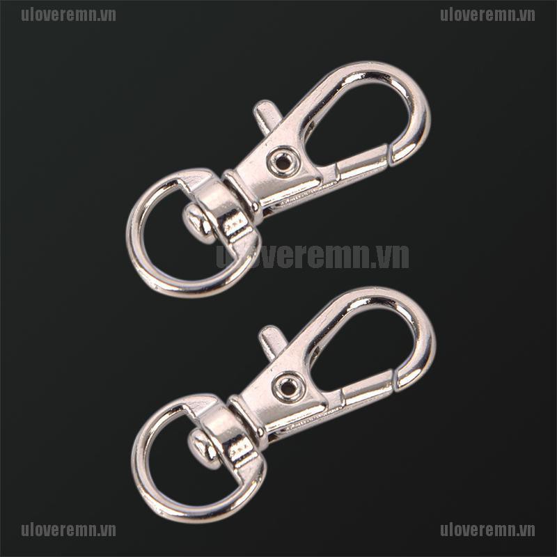 Set 10 Móc Khóa Mini Bằng Hợp Kim Nhôm Đa Năng Tiện Dụng