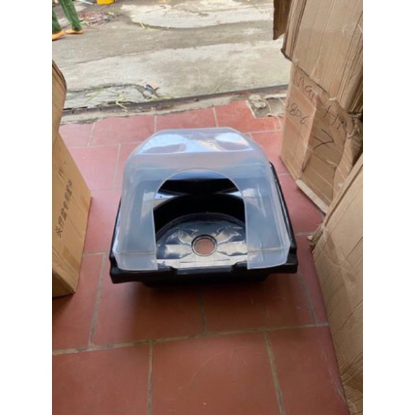 Bồn xông đầu, chụp bồn gội dưỡng sinh bằng nhựa