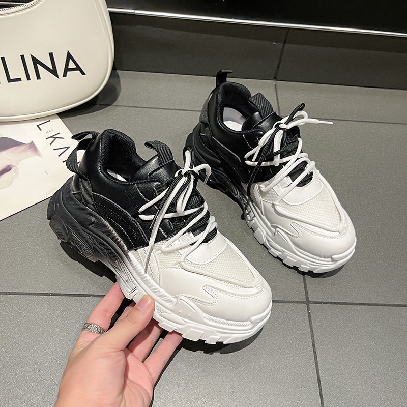 Giày Thể Thao Mùa Hè Phong Cách Harajuku Hàn Quốc Mới Cho Nữ