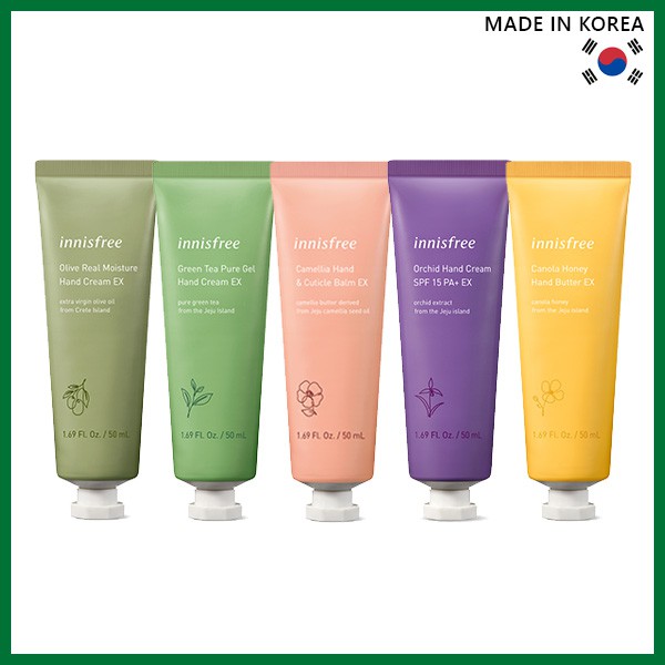 (Hàng Mới Về) Kem Dưỡng Da Tay Innisfree Hàn Quốc Với 5 Loại Tùy Chọn