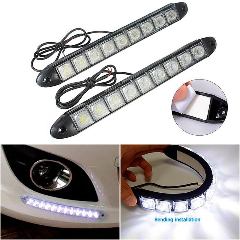 Bộ 02 dây Đèn chạy ban ngày loại  bóng Led (Daytime Running Lights)