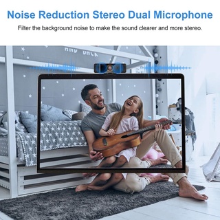 1080P Web Camera Built-in Microphone 360 Degree Rotation for Pc Laptop Computer USB Camera Plug and Play