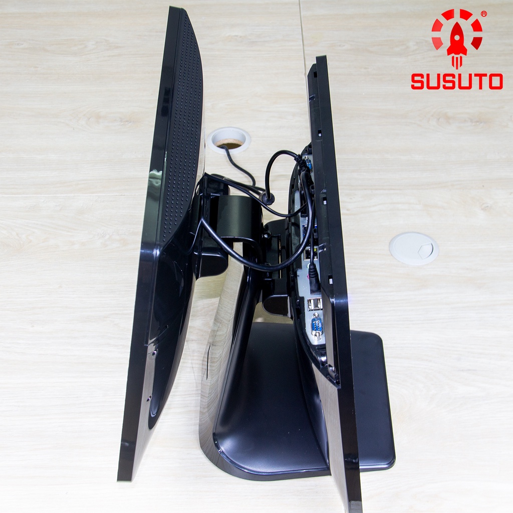 Máy POS bán hàng SC-130AS (i3, 4G DDR RAM, 64G SSD, 15 inch, Black, 2 màn) | BigBuy360 - bigbuy360.vn