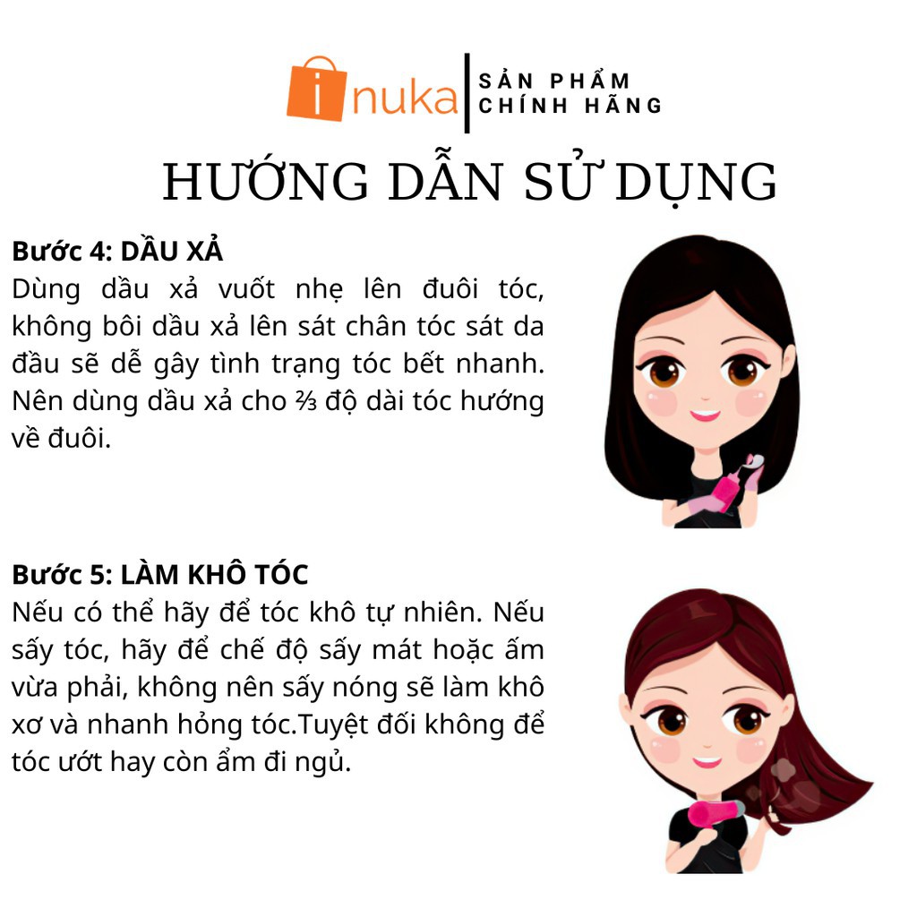 [Mọc Tóc Nhanh &amp; Sạch Gàu] Bộ Dầu Gội Xả, Dầu Gội Mọc Tóc, Dầu Xả Mượt Tóc, Ngăn Rụng Tóc Thảo Dược Lá