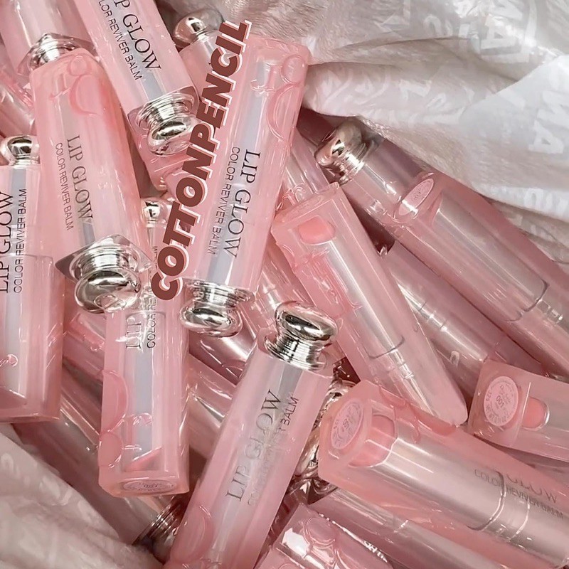 Son Dưỡng Dior Addict Lip Glow Màu 001 Pink mới 2021
