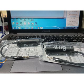 Dụng cụ live irig, thu âm irig