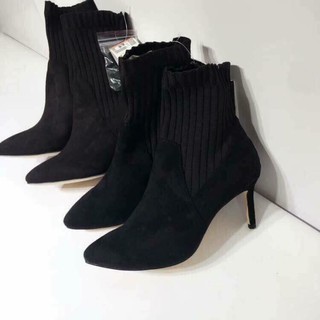 Boot lửng cổ tất sợi ZARA