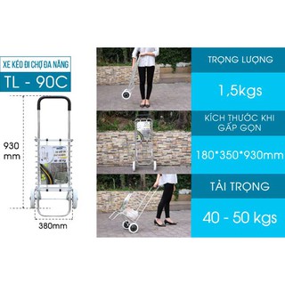 Xe đẩy đi chợ đa năng