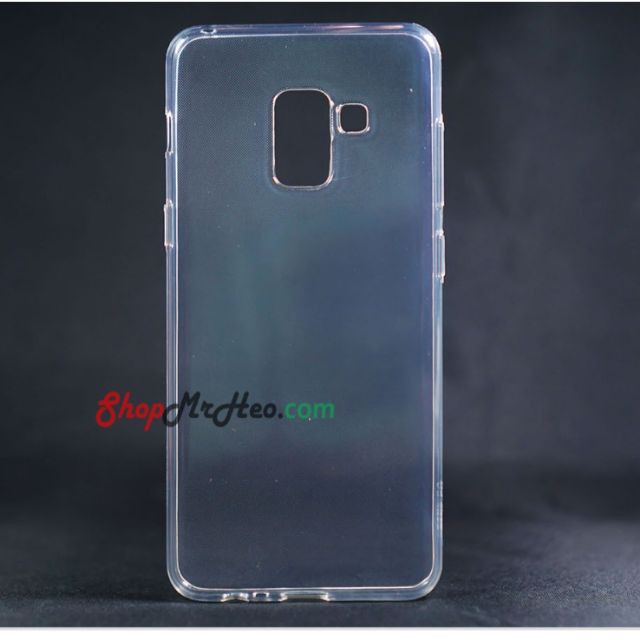 Ốp lưng dẻo Galaxy A8 2018 Mỏng trong suốt