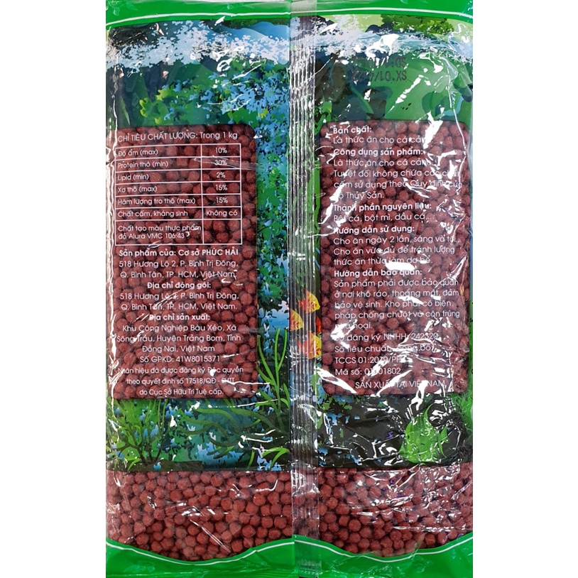 Thức ăn cho cá Shanghai 500gr