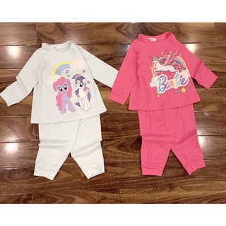 Bộ cotton bé gái VNXK (90-150) link 2