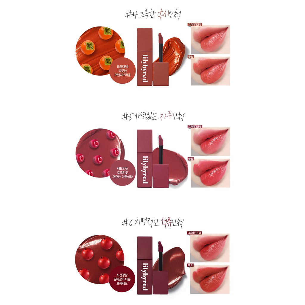 Son Kem Lì, Lên Màu Chuẩn, Mịn Môi Lilybyred Mood Liar Velvet Tint 4.2g