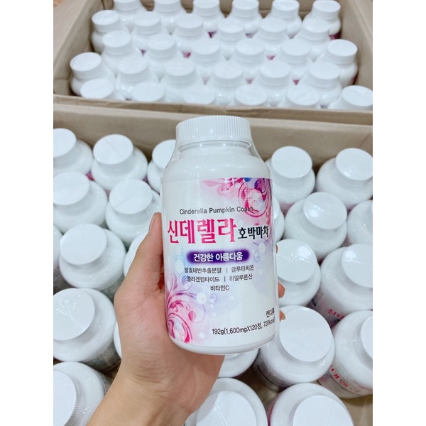 KẸO NGẬM TRẮNG DA CINDERELLA PUMPKIN COACH HÀN QUỐC