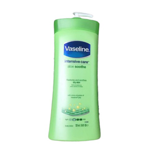 Sữa Dưỡng Thể Chiết Xuất Lô Hội Vaseline Intensive Care Aloe Soothe 725ml