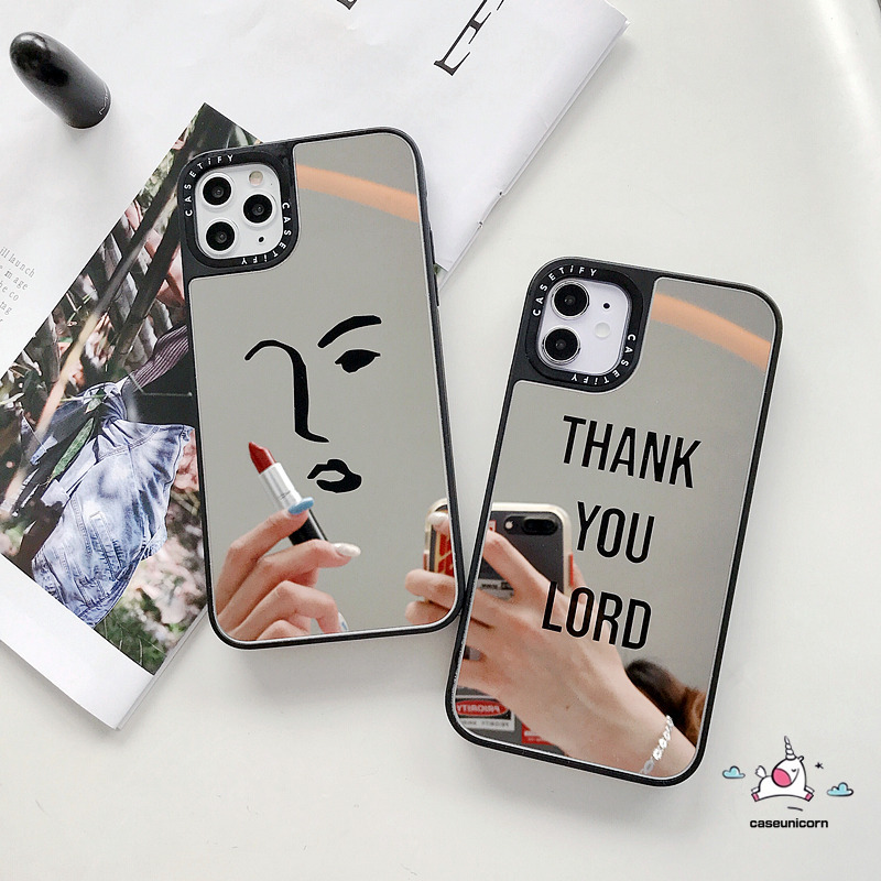 Ốp điện thoại tráng gương cho iPhone 12 Pro Max Iphone 8plus 7plus 6 6s Plus 7 8 X Xr Xs Max 11pro Max Se 2020 12 mini