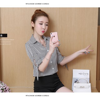 ÁO SƠ MI CỔ TIM SỌC
