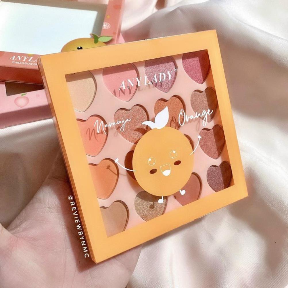 Bảng mắt 16 ô Trái Tim Any Lady Peach và Orange_HÀNG HOT | BigBuy360 - bigbuy360.vn