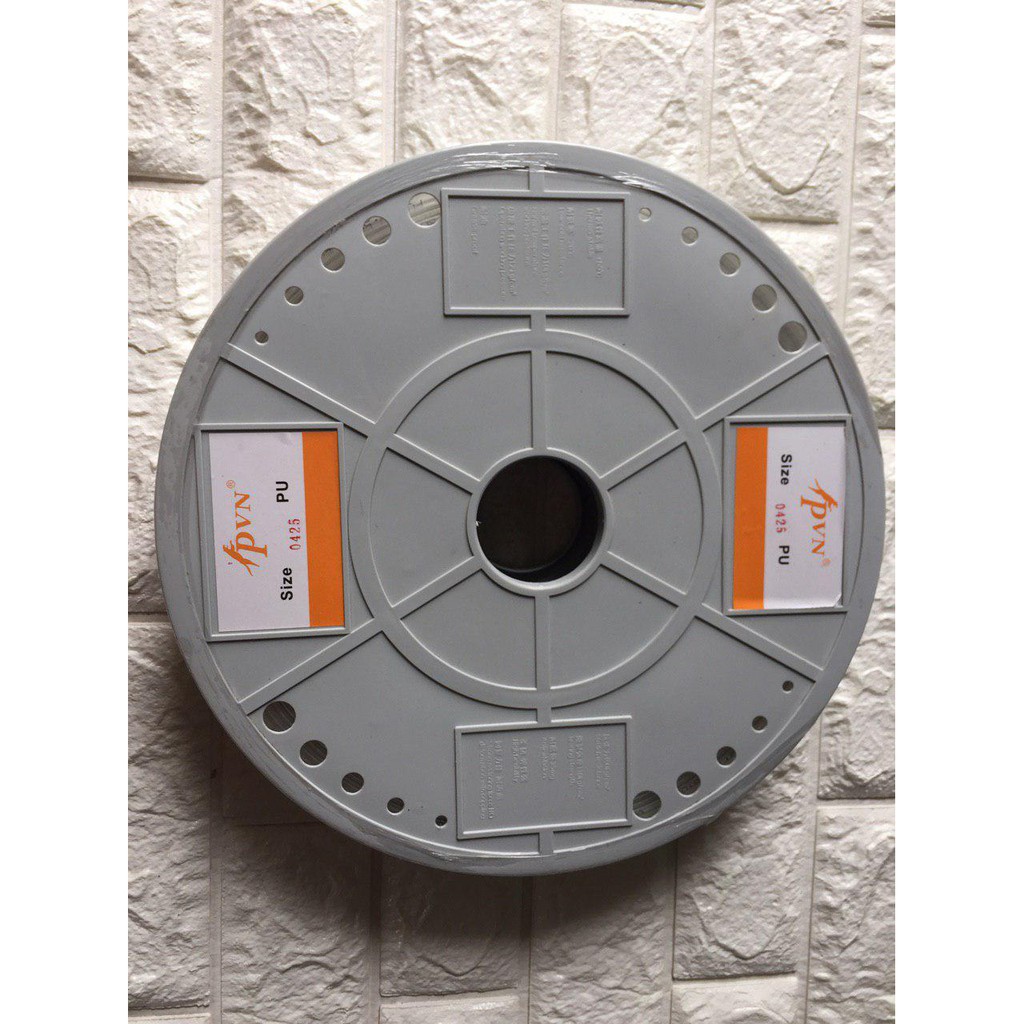 Dây Hơi 4x2,5 PU Khí Nén Trắng Trong cuộn 200 Mét