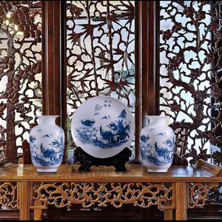 Bộ bình Gốm trang trí sang trọng