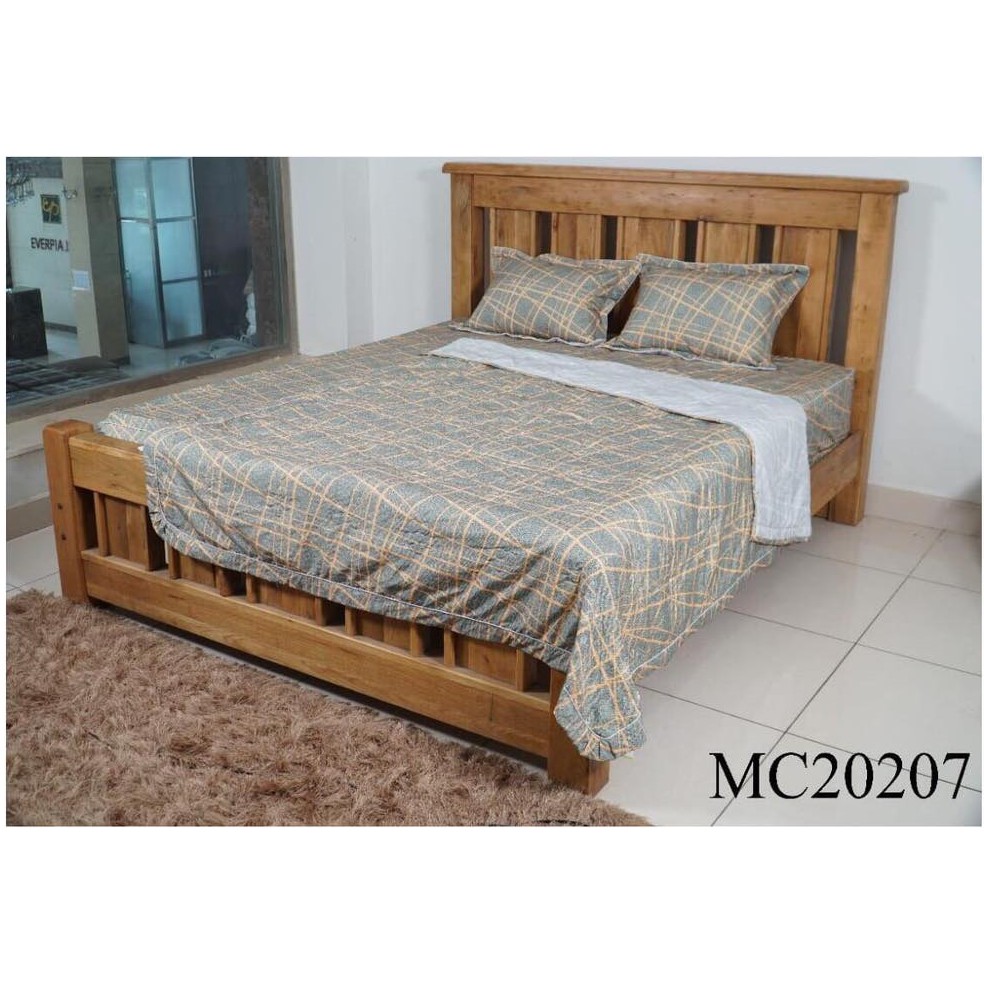 Bộ ga chun mùa hè Everon Micro set MC20207 (1 ga chun + 2 vỏ gối 45*65)