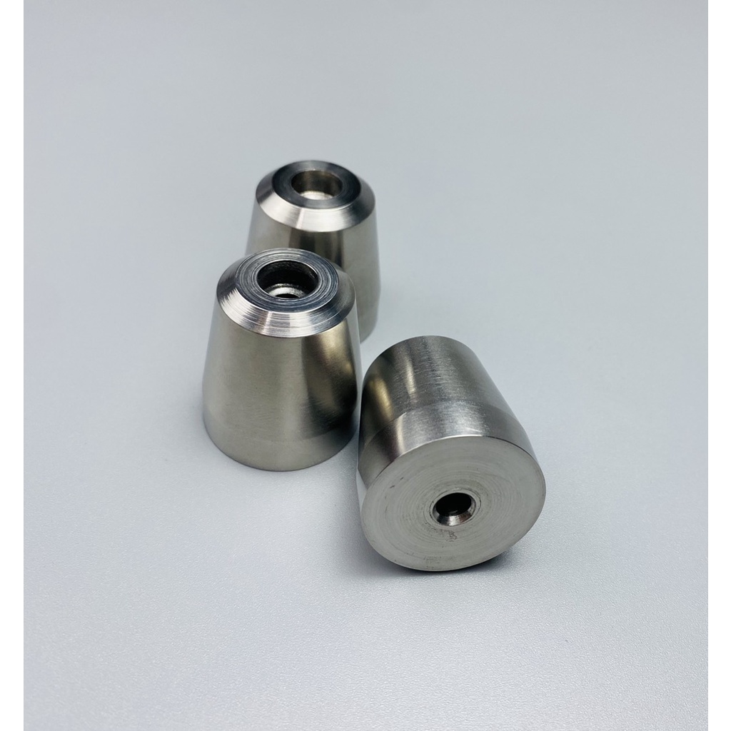Đầu gù tay lái inox 304 chống rung - Gù chống rung nặng 360g không tính ốc