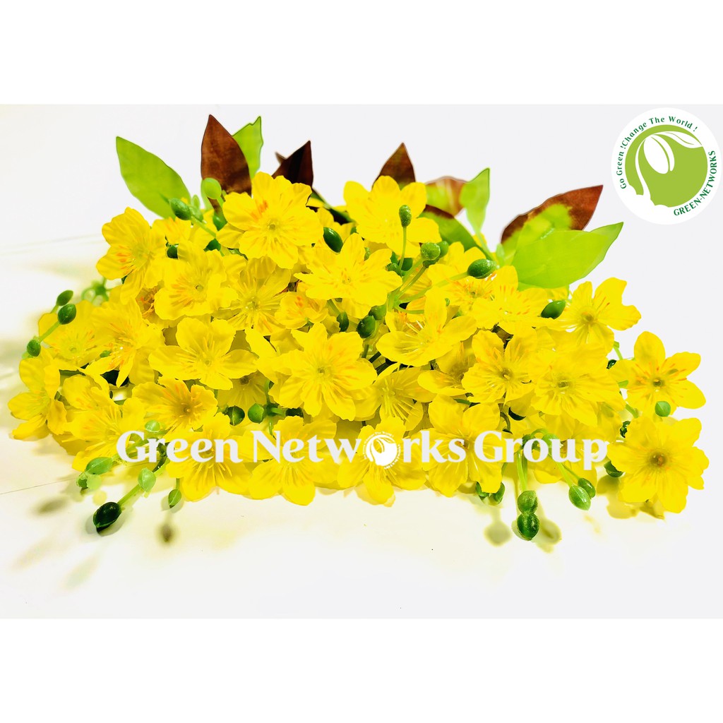 Bông mai giả trang trí ngày tết Greennetworks