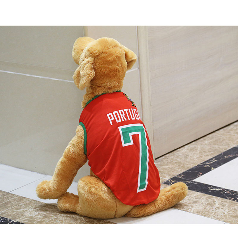 Vật Nuôi Mùa Xuân Và Mùa Hè Nhất Thiết Phải Có Vest Lưới Đồng Phục Bóng đá Đồng Phục Bóng Rổ Chất Liệu đồng Phục Thoải Mái Và Thoáng Khí Quần áo Cho Thú Cưng Vừa Và Lớn