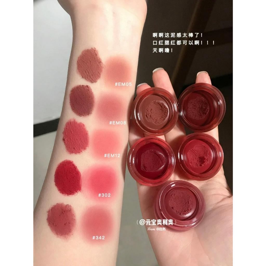 Son Môi Kiêm Má Hồng Dạng Bùn Siêu Lì Shero INTO YOU