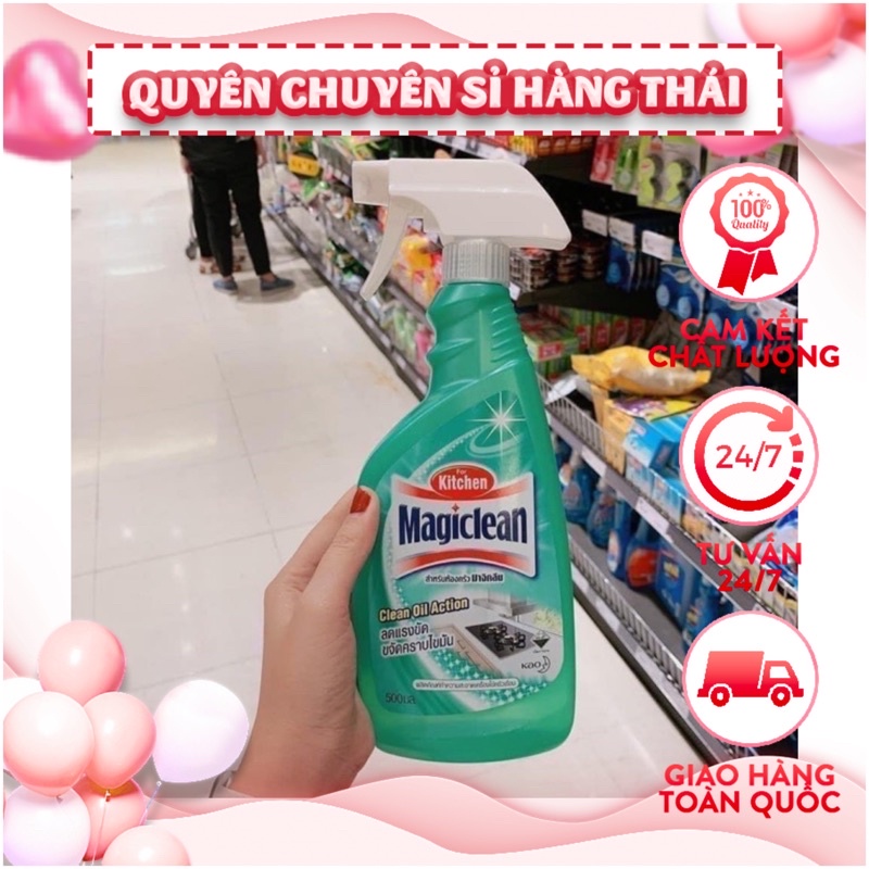 Xịt tẩy bếp Magic Clean Thái Lan