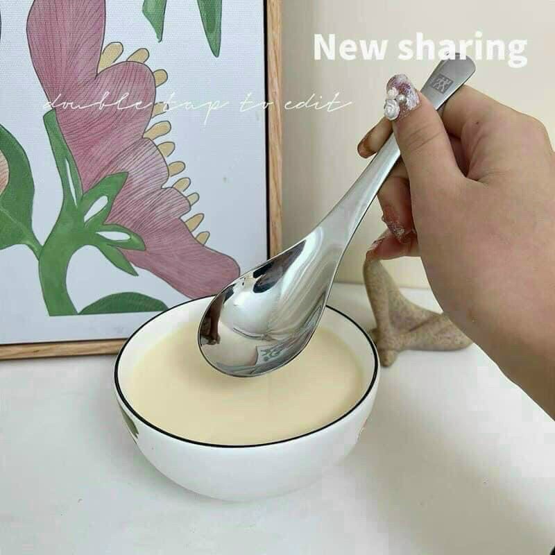 Set 5 thìa ăn phở, thìa súp INOX ZWILLING