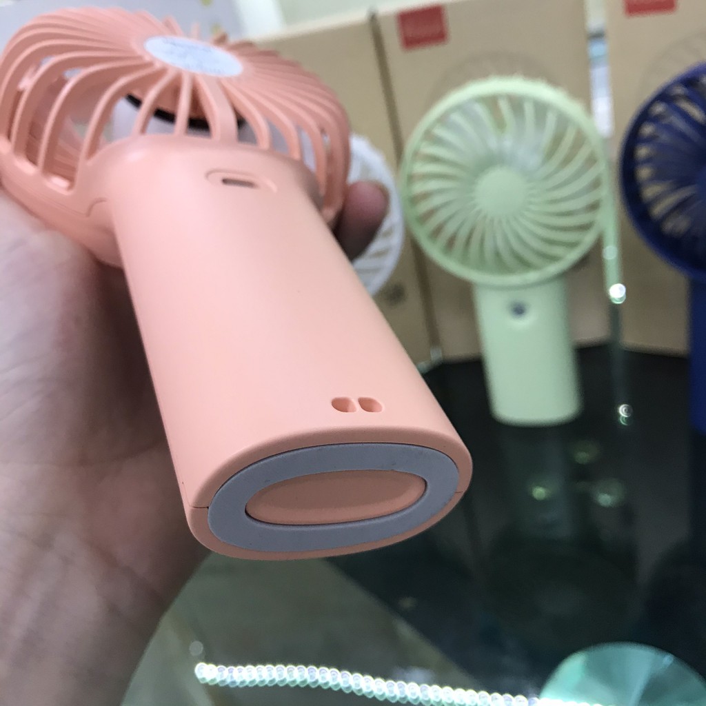 [Mã ELHA22 giảm 5% đơn 300K] Quạt mini cầm tay Yoobao sạc điện 3000Mah nhỏ gọn, tiện dụng, bảo hành 6 tháng