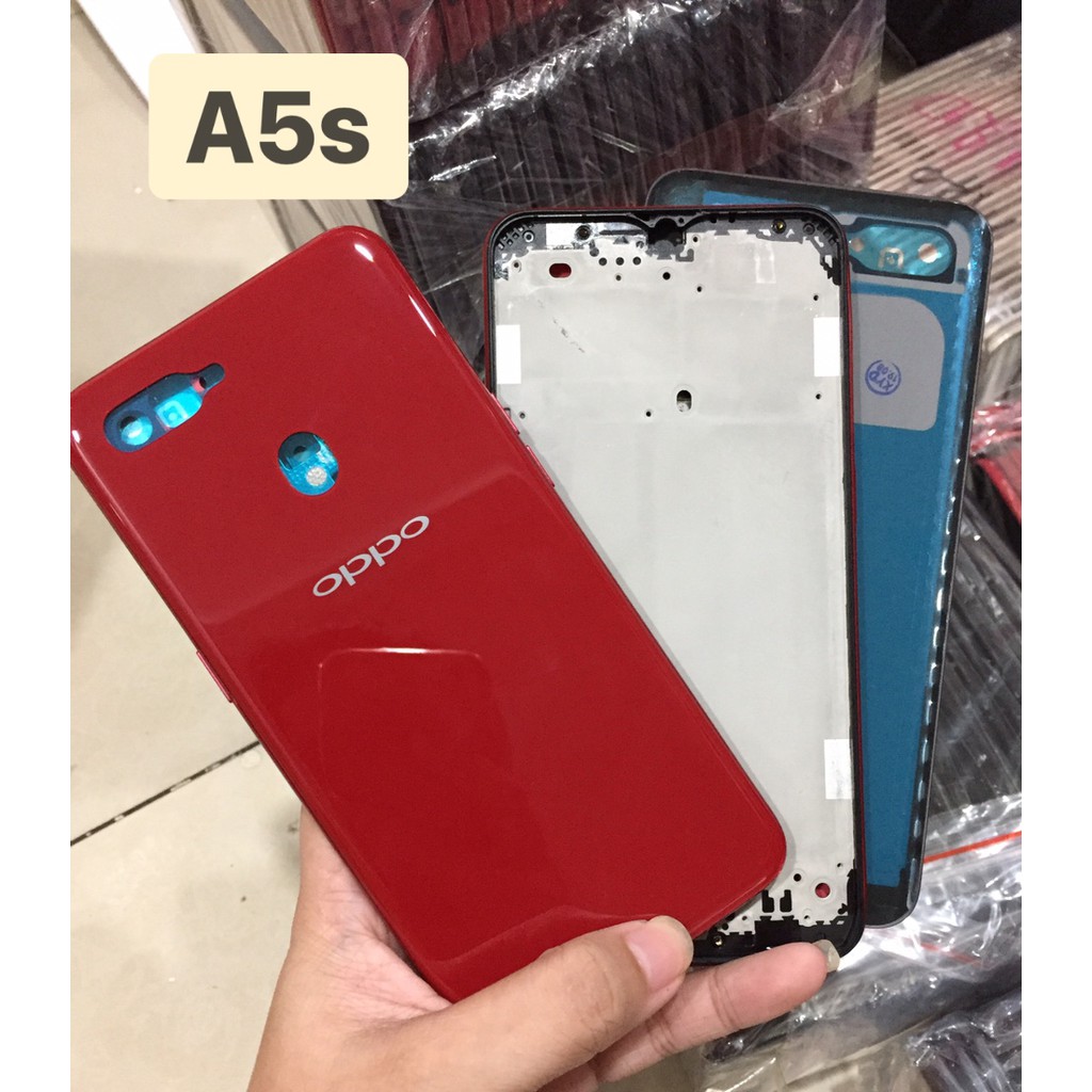 Vỏ Bộ có sườn OPPO A5s ,Vỏ Bộ Full F7 ,Vỏ Bộ Full F9 Zin máy