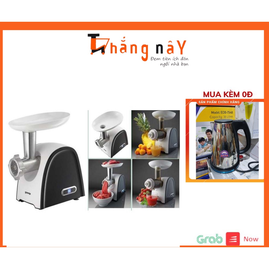 [Mã ELHA22 giảm 5% đơn 300K] Máy xay thịt + ép hoa quả Gorenje MG1800SJW