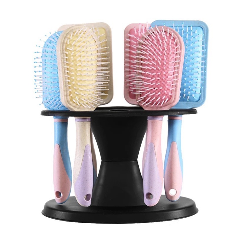 (Hàng Mới Về) Giá Đỡ Lược Cuộn Tròn Chuyên Dụng Cho Salon Làm Tóc