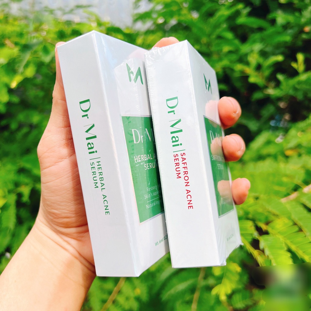 Serum Mụn Dr Mai Nguyên Chất và Mix