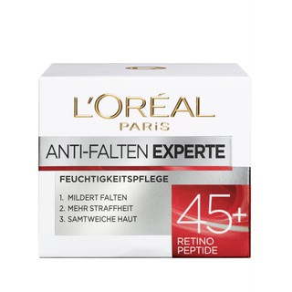 Kem Dưỡng Da Giảm Mờ Nếp Nhăn Loreal Paris Antifalten Experte 45+ ( dành cho 45 tuổi trở lên) hộp 50 ml
