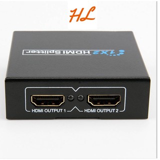 Bộ Chia HDMI 1 Ra 2 - HDMI Spitter 1x2 Chính Hãng - Hưng Long PC