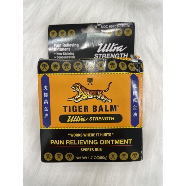 Dầu Cù Là Giảm Đau Hiệu Con Cọp Tiger Balm Red Extra Strength & White - USA
