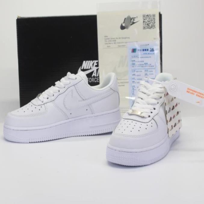 🔥FREE SHIP-HÀNG QUẢNG CHÂU 🔥Giày Sneaker Trắng Air Force 1 - AF1 Trắng Full Nam Nữ - NEZO SHOP