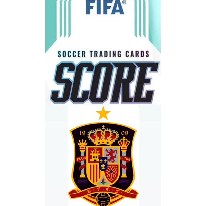 Thẻ lẻ Panini FIFA Score Spain