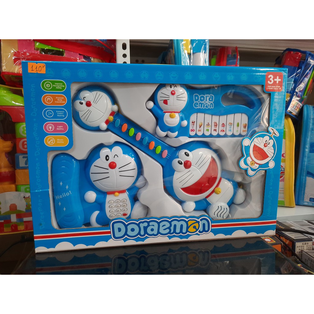 Đồ chơi đàn Organ, Guitar, Điện thoại Doraemon