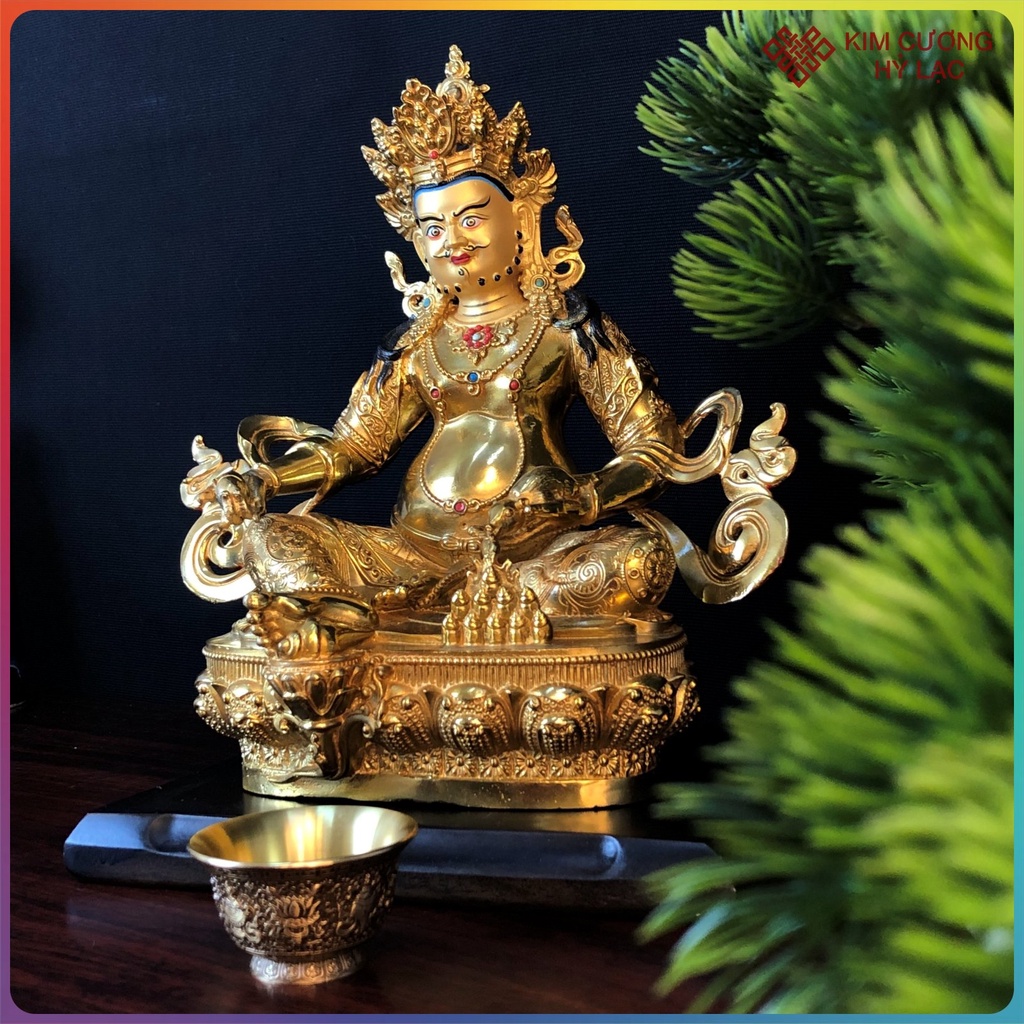 Tượng Dzambala - Hoàng Thần Tài Mật Tông