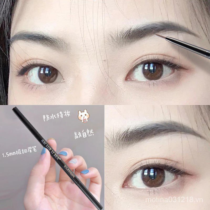 Bút Chì Kẻ Lông Mày Tự Nhiên Không Thấm Nước Và Mồ Hôi Lâu Trôi Cho Người Mới Bắt Đầu