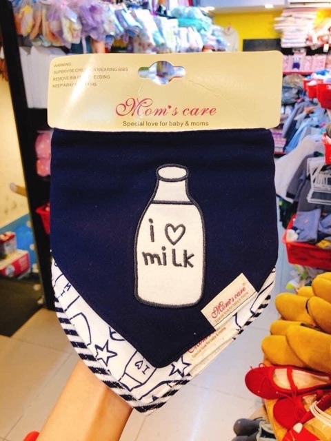 Set 3 Yếm Tam Giác Cao Cấp MomCare Chất Đẹp