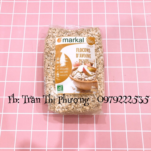 Yến mạch hữu cơ Markal 500g (date 28/1/2022)