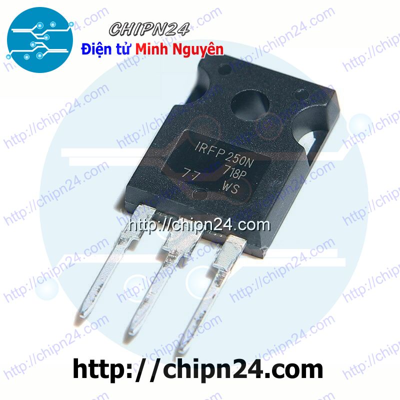 [1 CON] Mosfet IRFP250 TO-247 30A 200V Kênh N (IRF250 250)