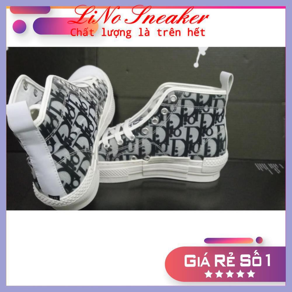 [LiNoShop] Giày Sneaker chữ DIOR cổ cao [Cao cấp][full size] [HàngThật][GiáThật][Video+ẢnhThật]